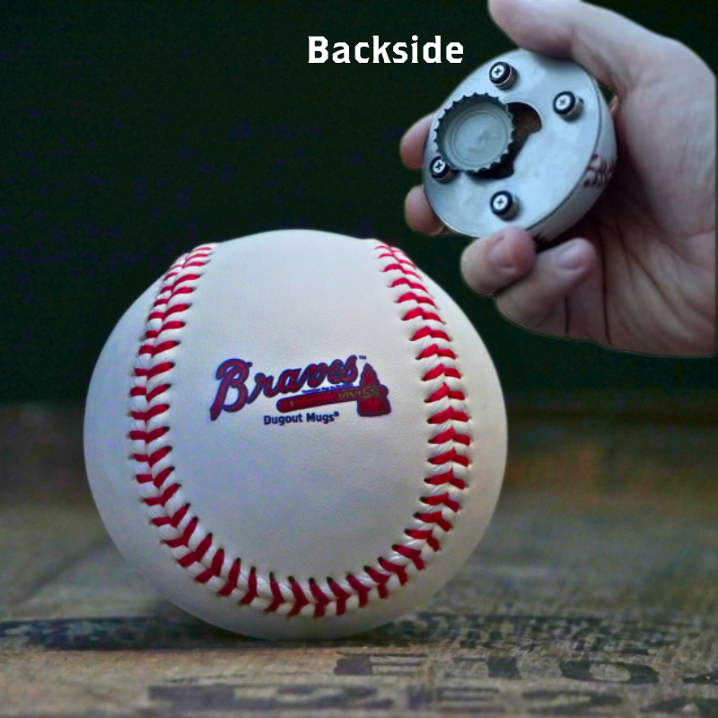 Choose From All 30 MLB Team Cutters - Half Baseball Bottle Opener