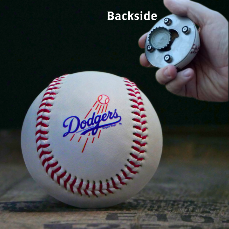 Choose From All 30 MLB Team Cutters - Half Baseball Bottle Opener