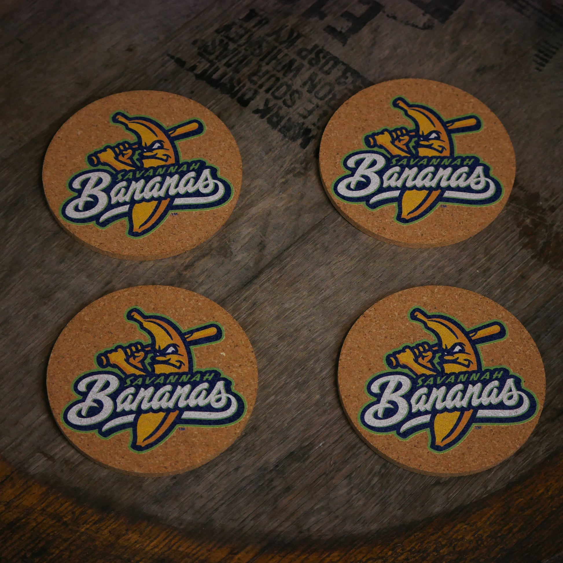 savannah bananas coasters dugout mugs