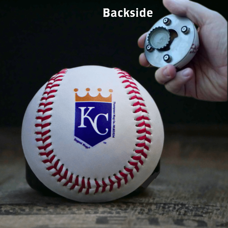 Choose From All 30 MLB Team Cutters - Half Baseball Bottle Opener