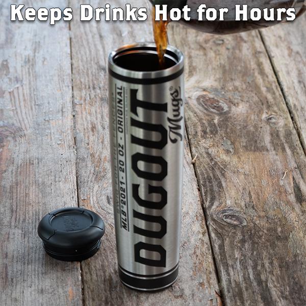 Kansas City Royals Dugout Mug® | Stainless Steel Baseball Bat Mug