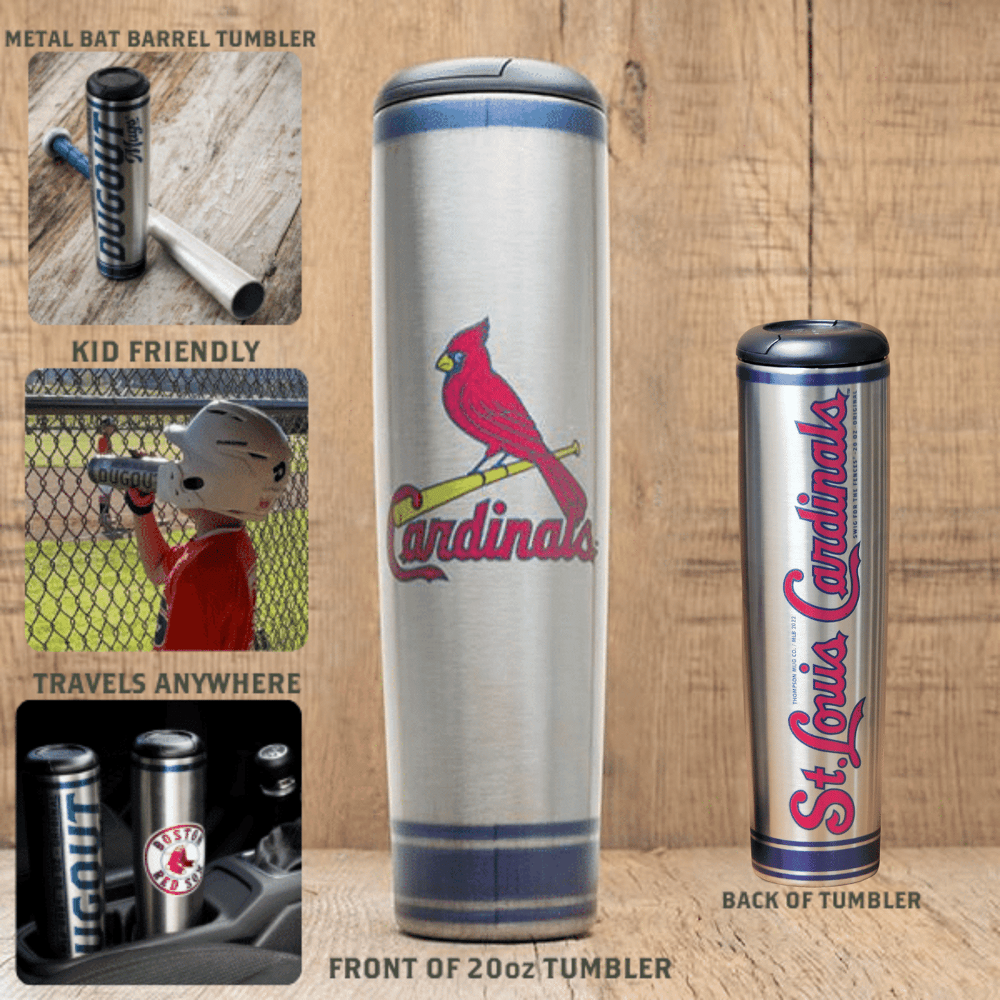 Metal Dugout Mug® | MLB Bat Mug