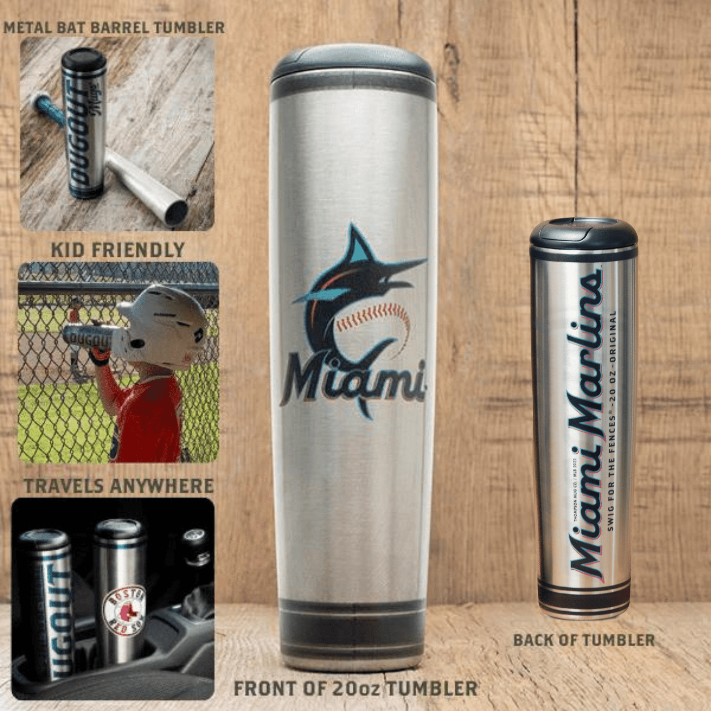 Metal Dugout Mug® | MLB Bat Mug